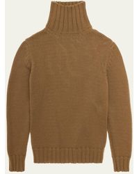 Helmut Lang - Oversized Turtleneck Sweater - Lyst