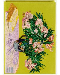 Olympia Le-Tan - Van Gogh's Oleanders Book Clutch Bag - Lyst