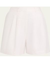 Posse - Marchello Linen Shorts - Lyst