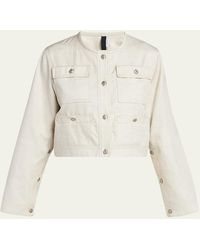 Moncler - Chatel Button-Sleeve Jacket - Lyst