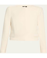 Theory - Clean Crepe Jacket - Lyst