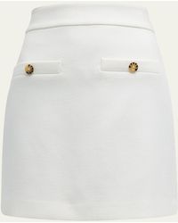 Veronica Beard - Emar Straight Mini Skirt - Lyst