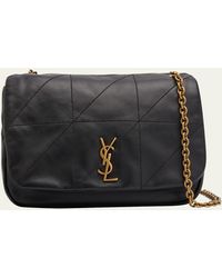Saint Laurent - Jamie 4.3 Small Ysl Shoulder Bag In Quilted Smooth Leather - Lyst