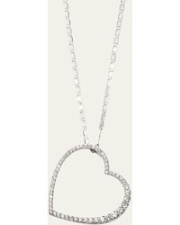 Lana Jewelry - Flawless Graduating Heart Pendant Necklace - Lyst