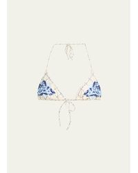 Shani Shemer - Xenia Triangle Bikini Top - Lyst