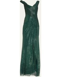 Gaurav Gupta - The Astral Sculpted Sequined Gown - Lyst