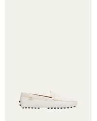 Tod's - Cavillon Leather Driving Loafers - Lyst