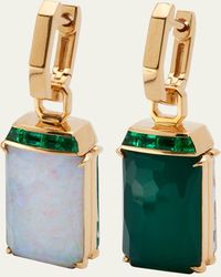 Stephen Webster - 18k Yellow Gold Ch2 Large Twister Earrings With Opalescent Crystal Haze Quartz - Lyst