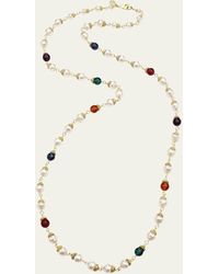 Ben-Amun - Multicolor Long Beaded Necklace - Lyst