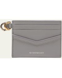 Givenchy - Voyou Cardholder In Tumbled Leather - Lyst