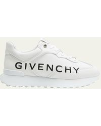 Givenchy - Giv Runner Leather Logo Sneakers - Lyst