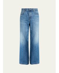 Helmut Lang - Low-Rise Relaxed Straight Leg Jeans - Lyst