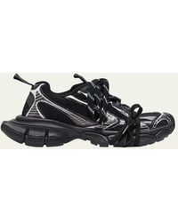 Balenciaga - 3Xl Low-Top Mesh Sneakers - Lyst