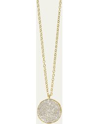 Ippolita - Medium Flower Pendant Necklace In 18k Gold With Diamonds - Lyst