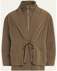 Mordecai - Hybrid Zip Kimono Jacket - Lyst