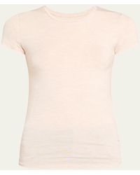 Majestic Filatures - Soft Touch Short-Sleeve Crewneck T-Shirt - Lyst