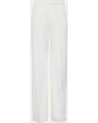 L'Agence - Livvy Straight-leg Trousers - Lyst