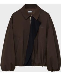Loewe - Balloon Contrast Panel Jacket - Lyst