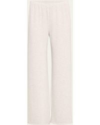 Andine - Soleil Striped Straight-leg French Terry Pants - Lyst