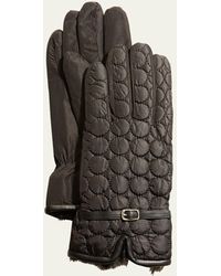 Pia Rossini - Alden Waterproof Circular Quilted Gloves - Lyst