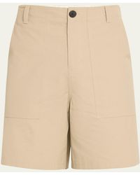 FRAME - Patch-pocket Traveler Shorts - Lyst