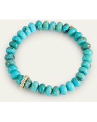 Sydney Evan - Turquoise Rondelle Bracelet - Lyst