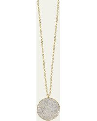 Ippolita - Large Flower Pendant Necklace In 18k Gold With Diamonds - Lyst