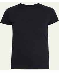 Vince - Essential Crewneck Pima Cotton Tee - Lyst