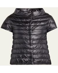 Herno - Emilia Ultra-Light Down Cape - Lyst