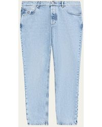 Brunello Cucinelli - Slim Light-Wash Denim Jeans - Lyst