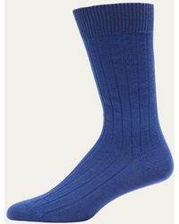 Bresciani - Cashmere Mid-calf Socks - Lyst