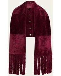 Burberry - Lamb Shearling Single-Breasted Jacket - Lyst