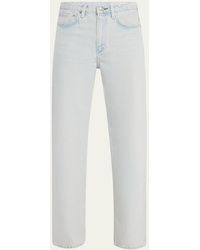 Rag & Bone - Shea High-Rise Straight-Leg Jeans - Lyst