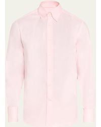 Brunello Cucinelli - Solid Cotton Sport Shirt - Lyst