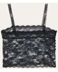 Saint Laurent - Sleeveless Sheer Lace Lingerie Cami Top - Lyst