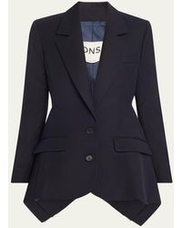 Monse - Oversized Slashed Wool Blazer Jacket - Lyst