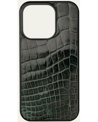 Abas - Iphone 14 Pro Alligator Phone Case - Lyst