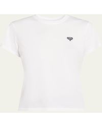 FRAME - The Tennis Tee - Lyst