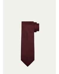 Tom Ford - Micro-Cross Silk Tie - Lyst