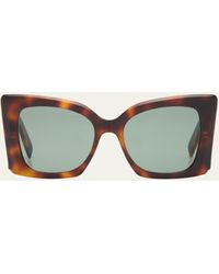 Saint Laurent - Blaze Acetate Cat-eye Sunglasses - Lyst