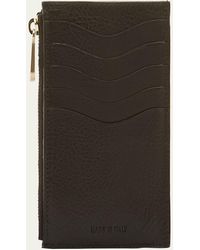 Il Bisonte - Acero Zip Leather Card Holder - Lyst