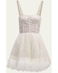 Bronx and Banco - Mademoiselle Bridal Mini Dress - Lyst