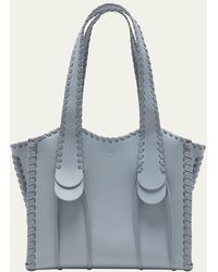 Chloé - Mony Medium Tote Bag In Shiny Leather - Lyst