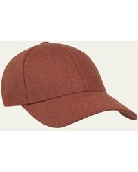 Varsity Headwear - Virgin Wool Mid Profile 6-Panel Baseball Cap - Lyst