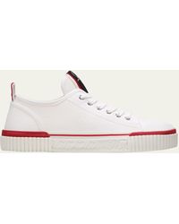 Christian Louboutin - Pedro Junior Canvas Low-top Sneakers - Lyst
