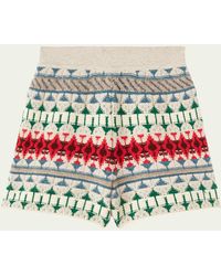 Loro Piana - Holiday Noel Cashmere Knit Shorts - Lyst