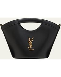 Saint Laurent - Mini Ysl Top-handle Bag In Leather - Lyst