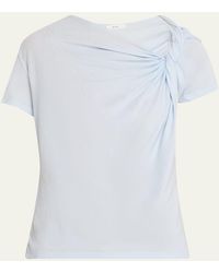 A.L.C. - Liz Short-Sleeve Twist Top - Lyst
