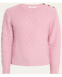 Wales Bonner - Chord Crewneck Sweater - Lyst