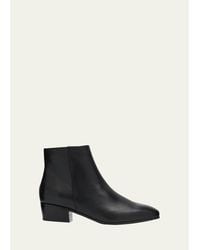 Aquatalia - Fuoco Icon Leather Ankle Boots - Lyst